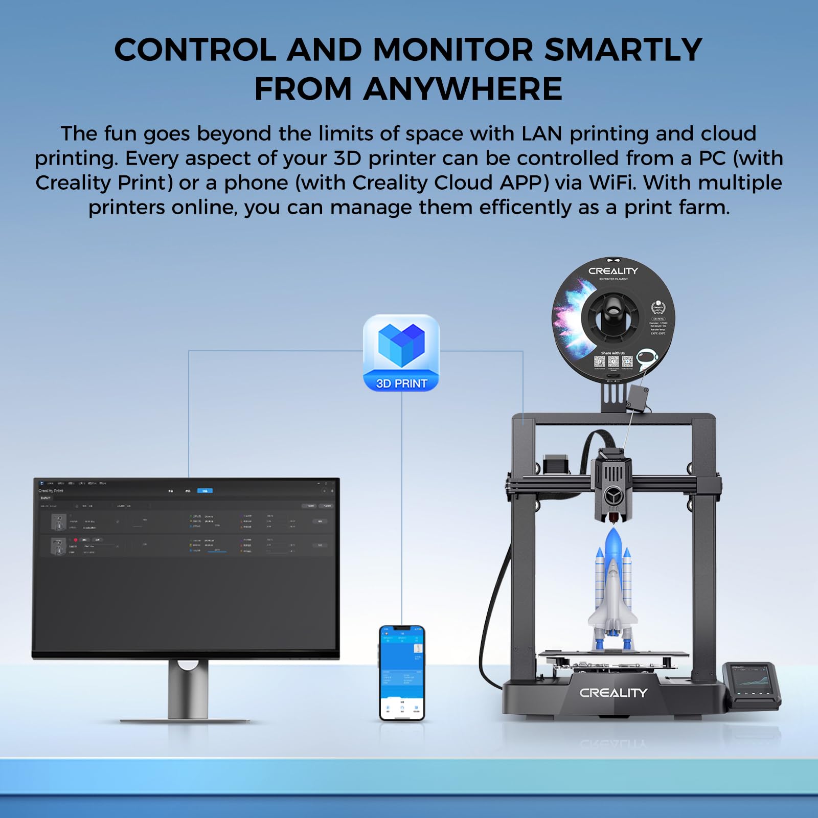 Creality Ender-3 V3 KE 3D Printer 